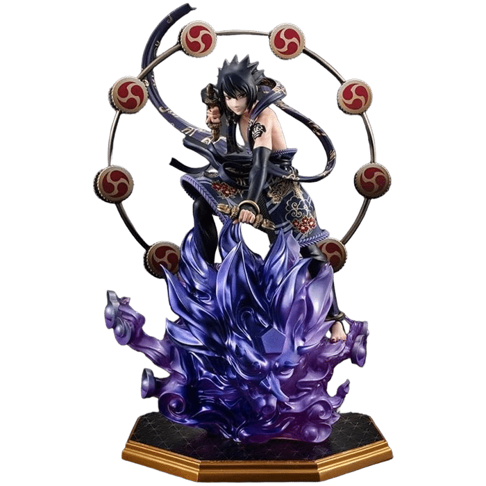 statuette gem naruto sasuke thunder god visuel produit