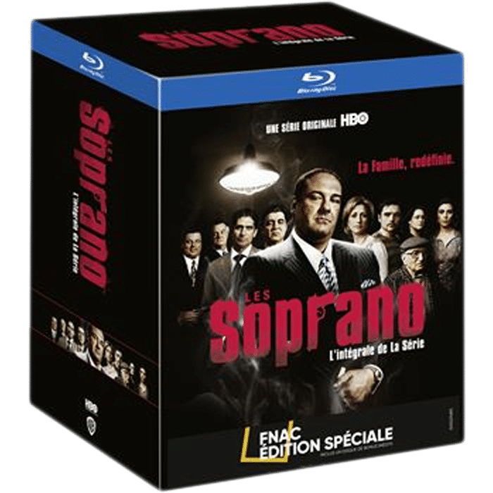 Les Soprano intégrale Blu Ray édition Fnac visuel produit