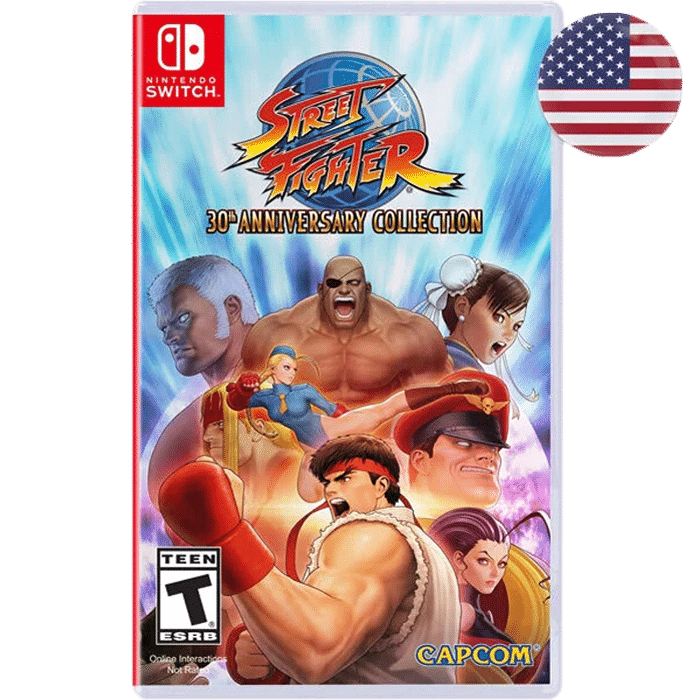 Street Fighter 30th Anniversary Collection Switch visuel US produit