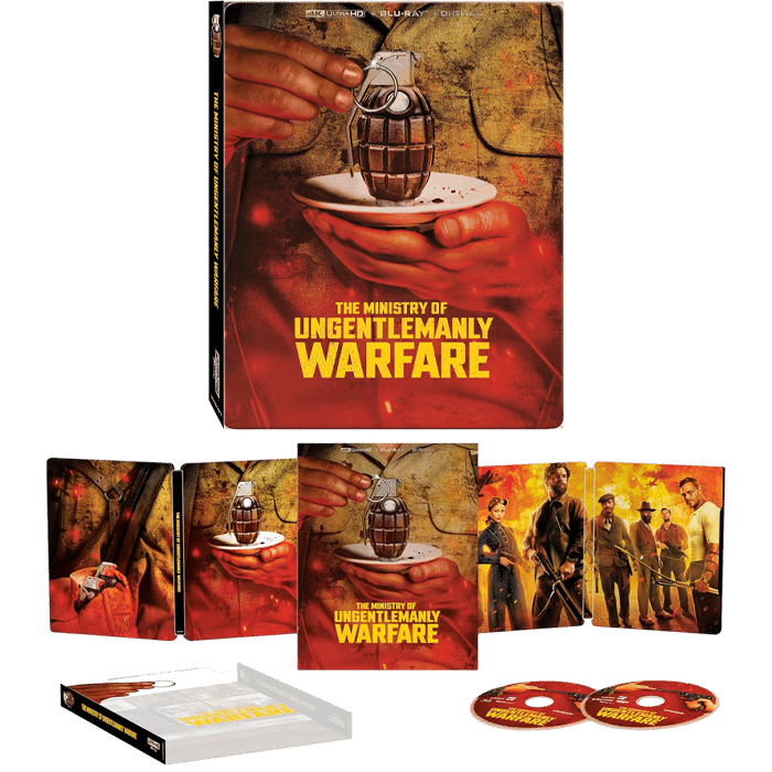 ministry of ungentlemanly warfare 4k steelbook visuel produit v2