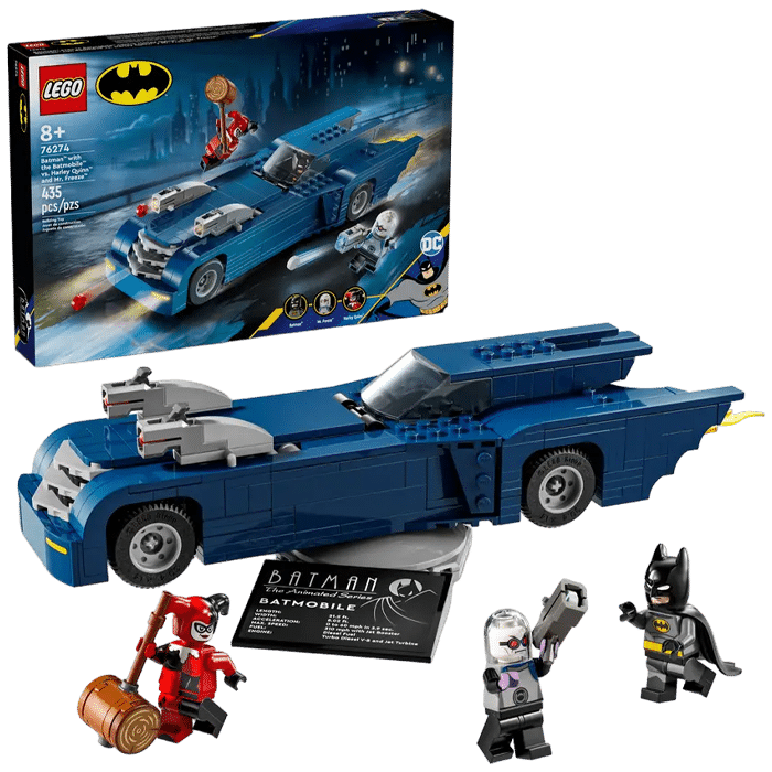 Lego Batmobile Harley Quinn et Freeze 76274 visuel produit
