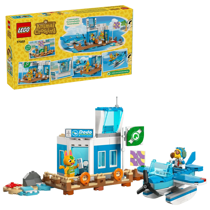 lego animal crossing dodo airlines 77051 visuel produit