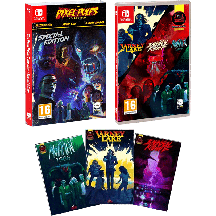 The Pixel Pulps Collection Special Edition Switch visuel produit