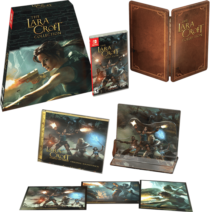 lara croft collection switch collector limited rung games visuel produit