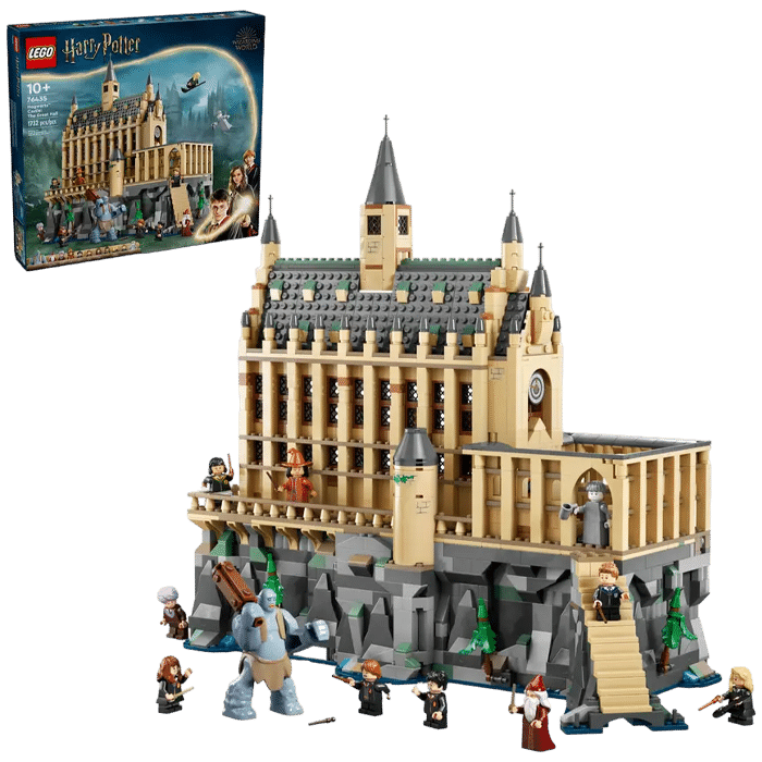 lego harry potter grande salle poudlard 76435 visuel produit