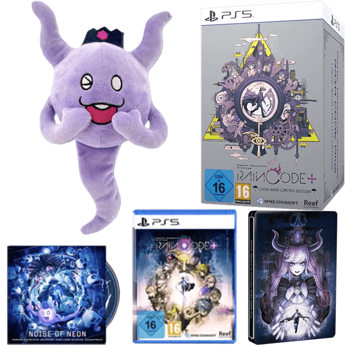 master detective archives Rain Code + Edition Limitee lucid noir PS5 visuel euro 2 produit