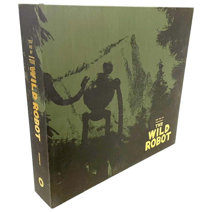 artbook the art of the wild robot deluxe visuel produit