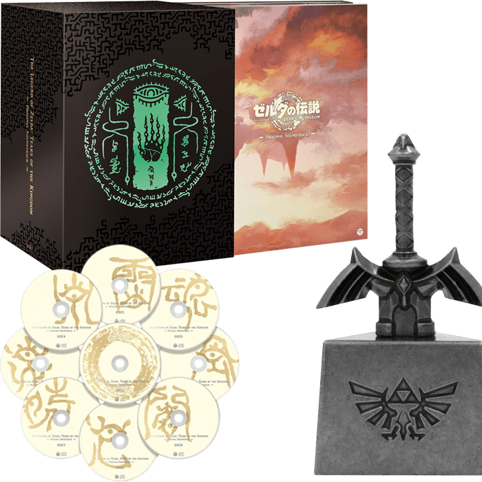 OST CD Zelda Tears of The Kingdom Edition Limitee visuel produit