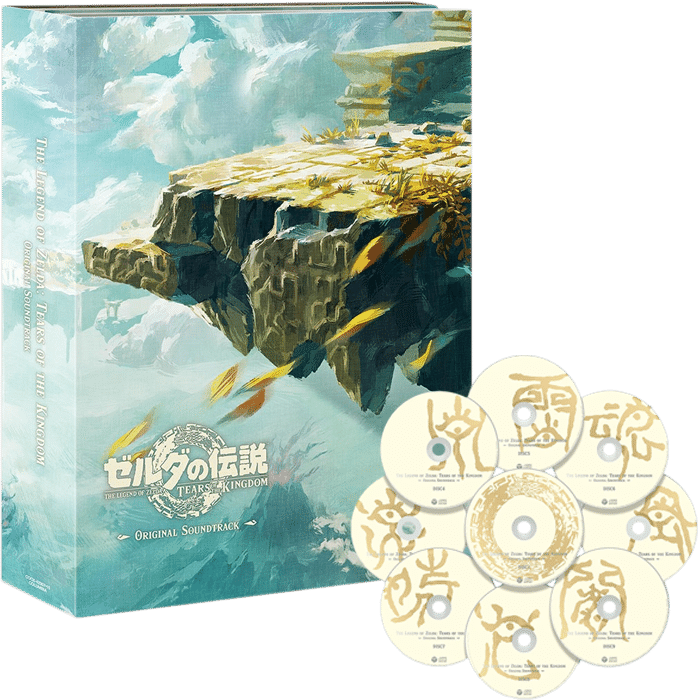 OST CD Zelda Tears of The Kingdom visuel produit