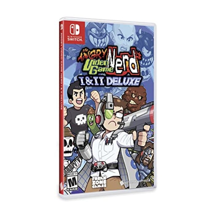 angry video game nerd deluxe switch visuel produit