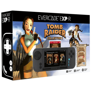 console portable evercade tomb raider visuel produit