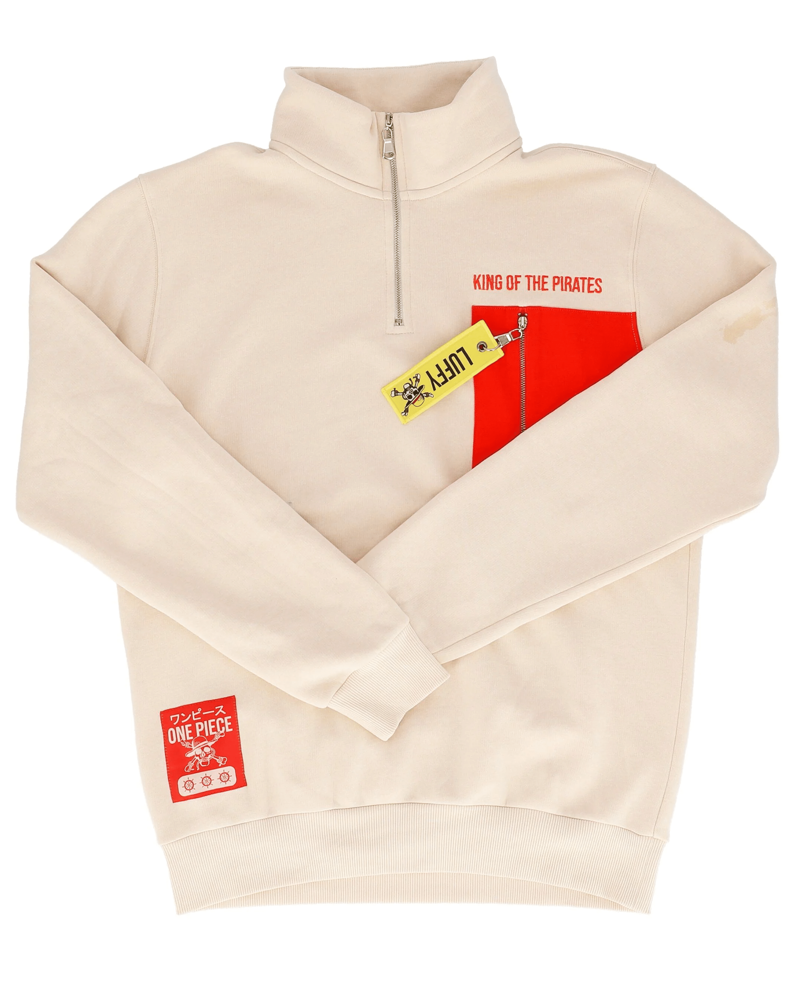 collection one piece x micromania visuel produit sweat exemple