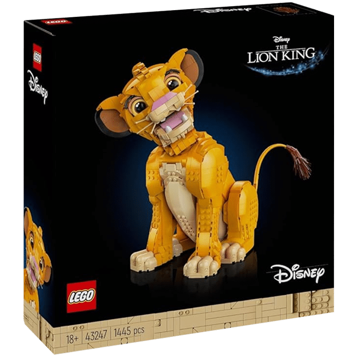 set lego le roi lion simba 43247 visuel produit