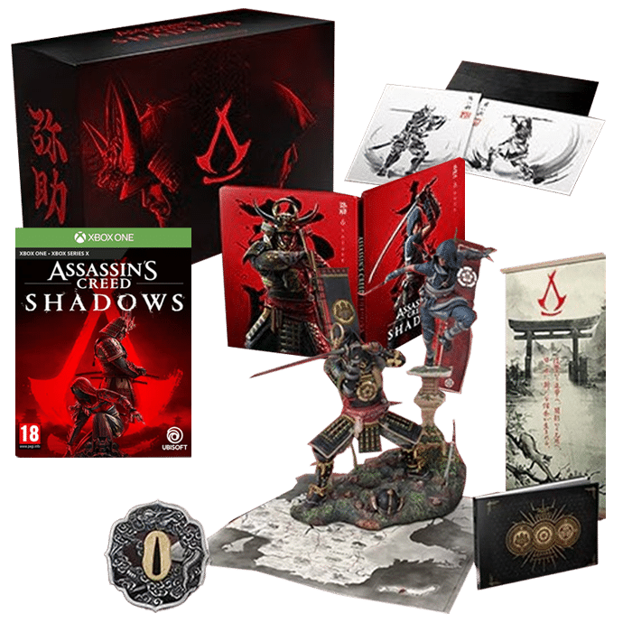 assassin's creed shadows collector xbox visuel produit