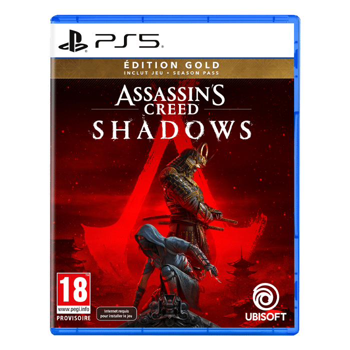 assassin's creed shadows ps5 gold edition visuel produit