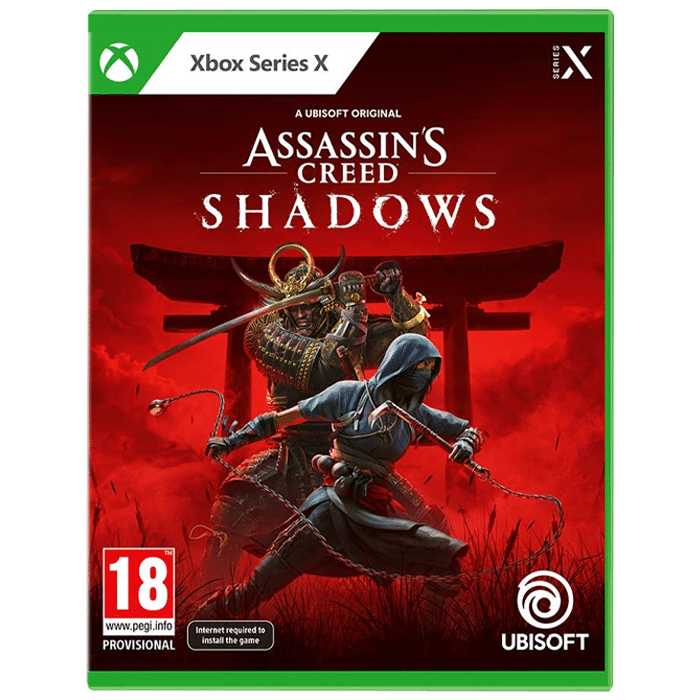 assassin's creed shadows xbox visuel produit définitif