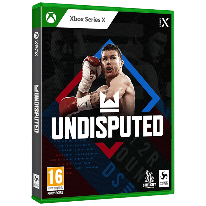 undisputed sur xbox series visuel produit