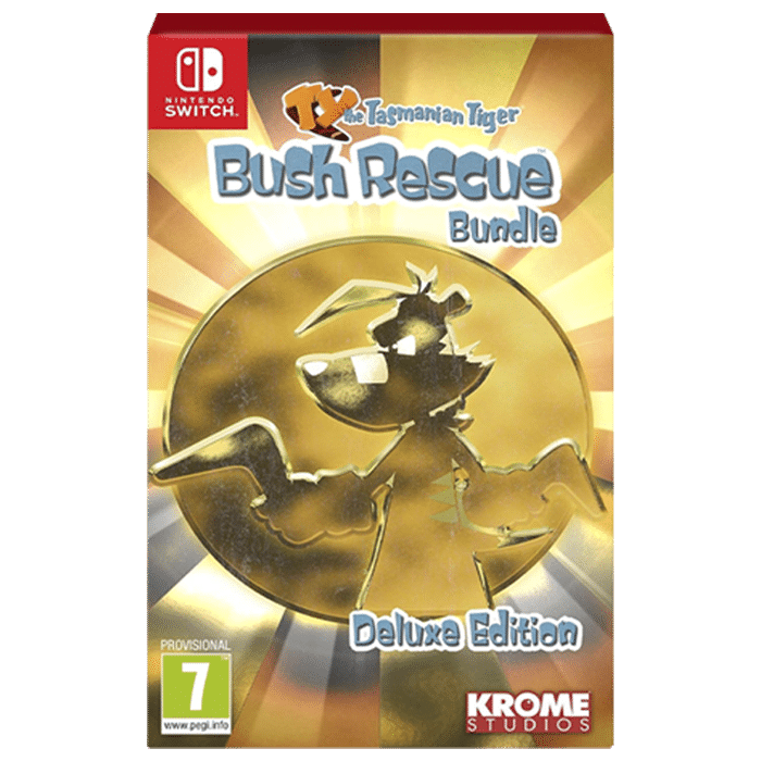 TY The Tasmanian Tiger bundle deluxe switch visuel produit