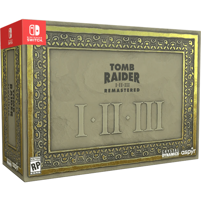 Tomb Raider 1-2-3 Remastered Collector Switch visuel produit