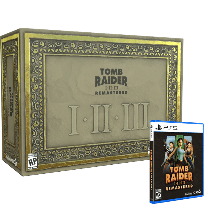 Tomb Raider 1-2-3 Remastered Collector PS5 visuel produit