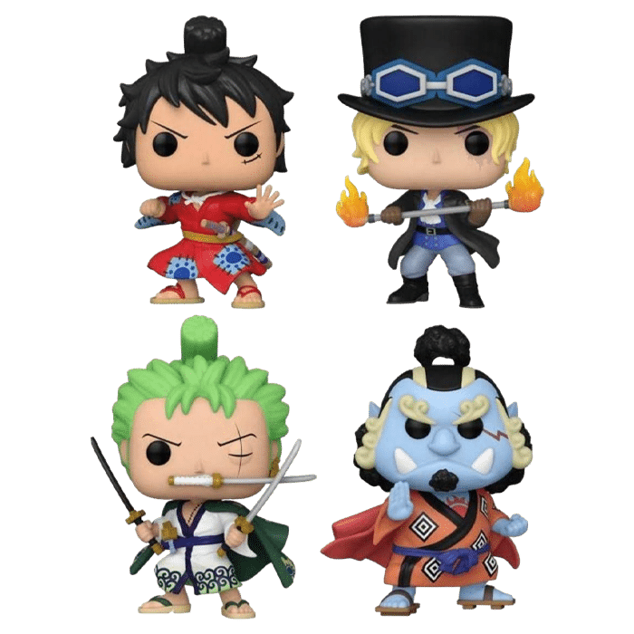 funko pop one piece 4 personnages visuel produit