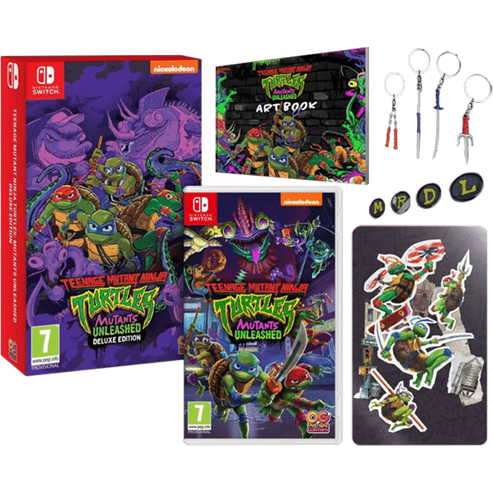 Tortues Ninja Les Mutants Se Dechainent deluxe switch visuel produit