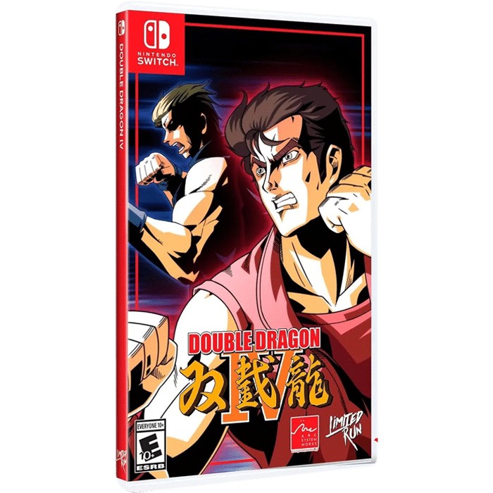 double dragon 4 switch limited run games import US visuel produit