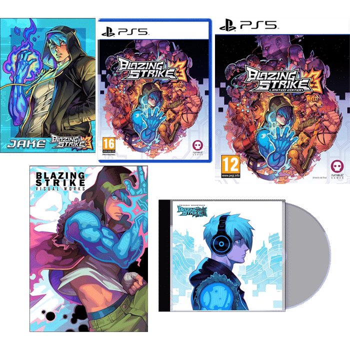 blazing strike edition limitee ps5 visuel produit