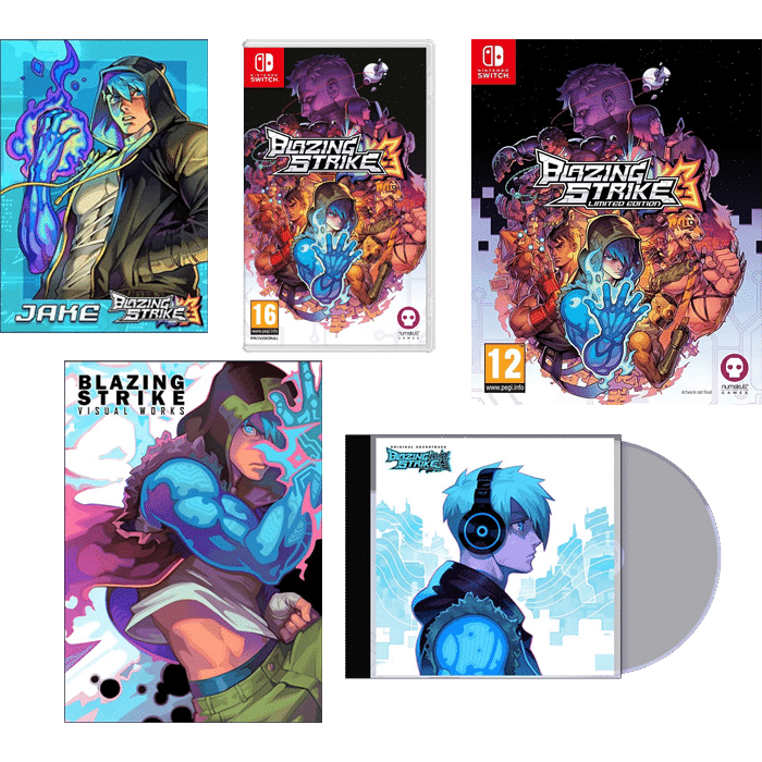 blazing strike edition limitee switch visuel produit