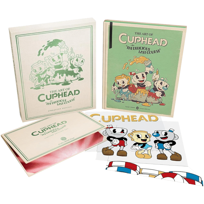 artbook deluxe cuphead delicious last course visuel