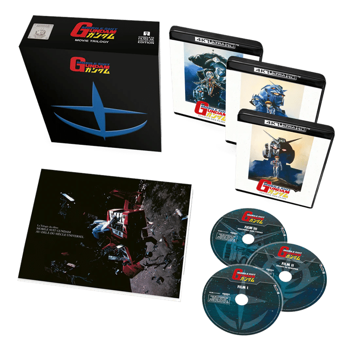 mobile suit gundam blu ray 4k limitée visuel produit