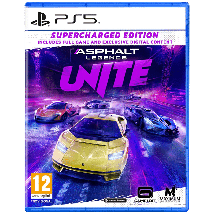 asphalt legends unite supercharged ps5 visuel produit