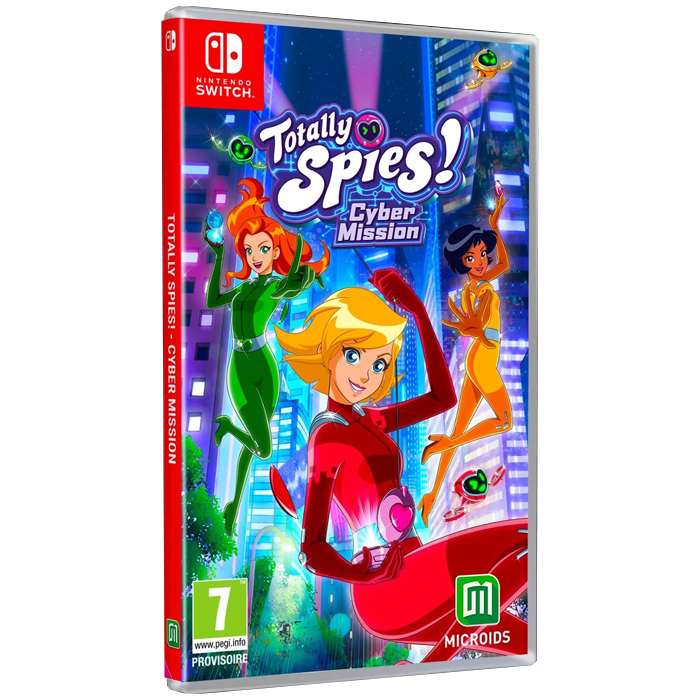 totally spies cyber mission switch visuel produit