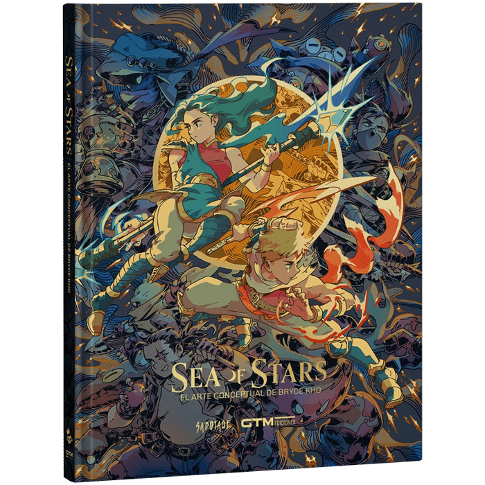 artbook sea of stars en français visuel produit