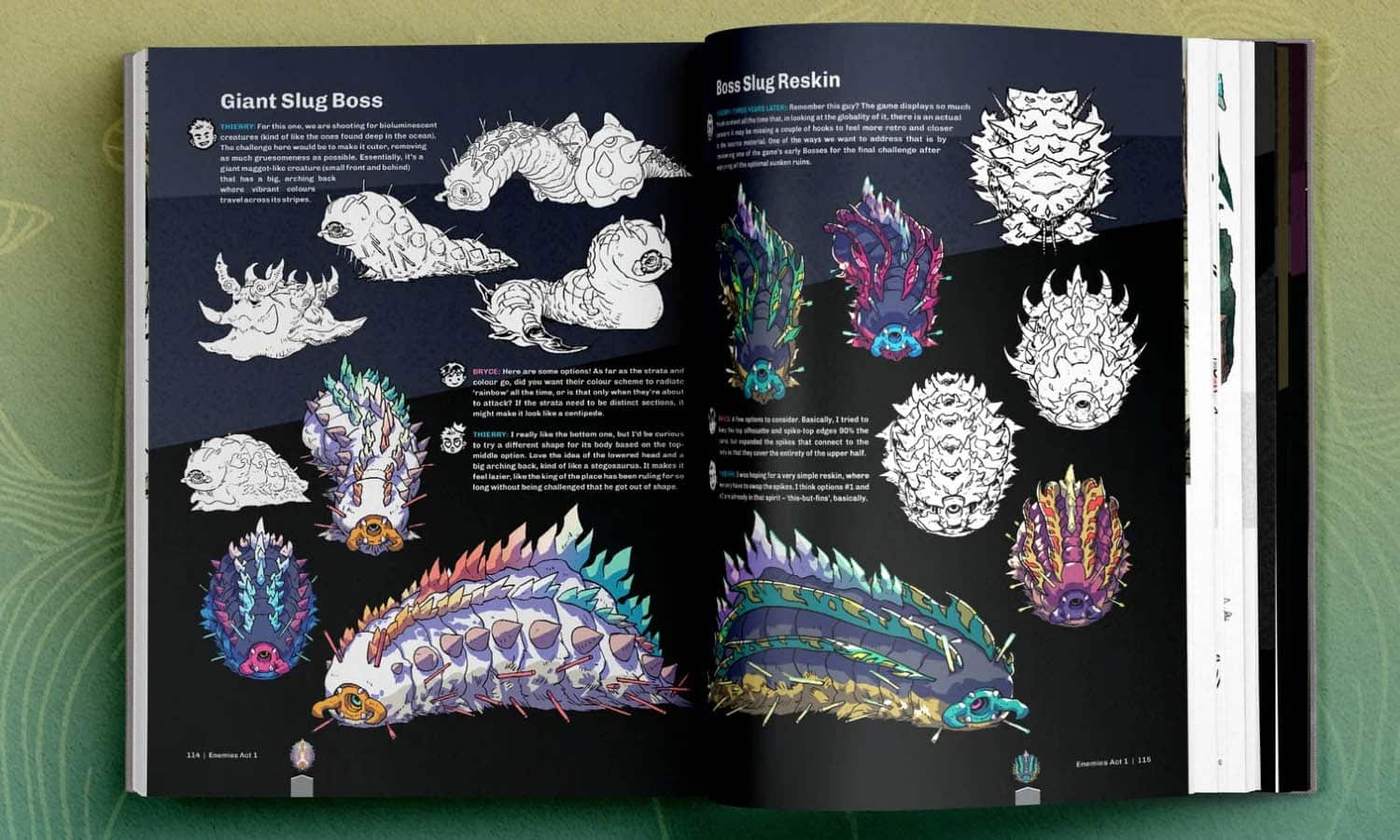 artbook sea of stars en français détail 2