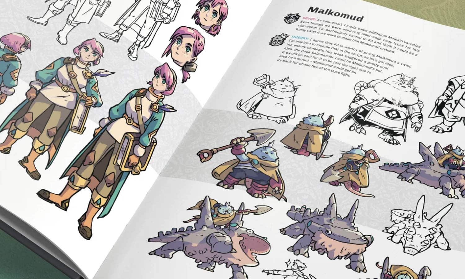 artbook sea of stars en français détail 3