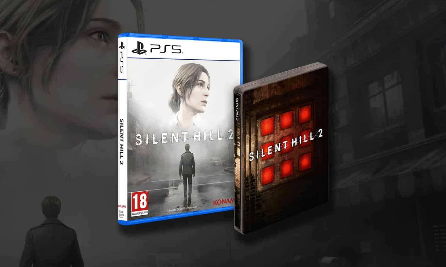 slider silent hill 2 remake steelbook ps5 game uk