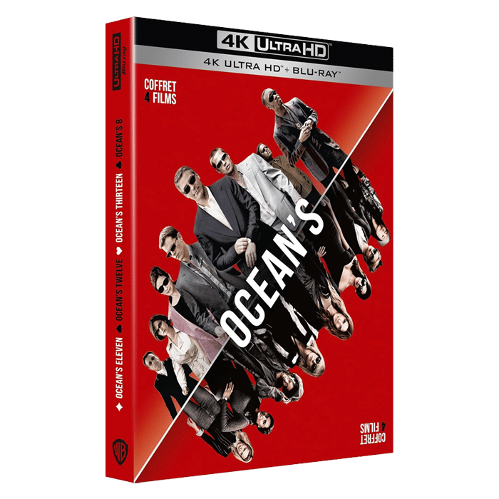 ocean s collection blu ray 4k visuel produit