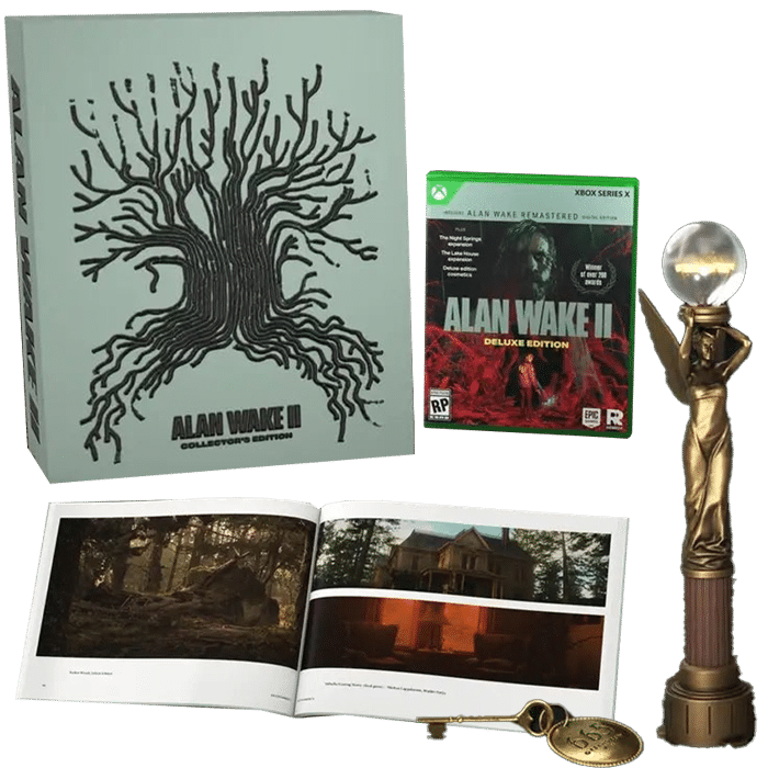 alan wake 2 collector xbox series visuel produit