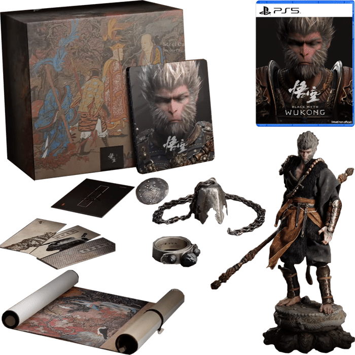black myth wukong collector ps5 visuel provisoire produit
