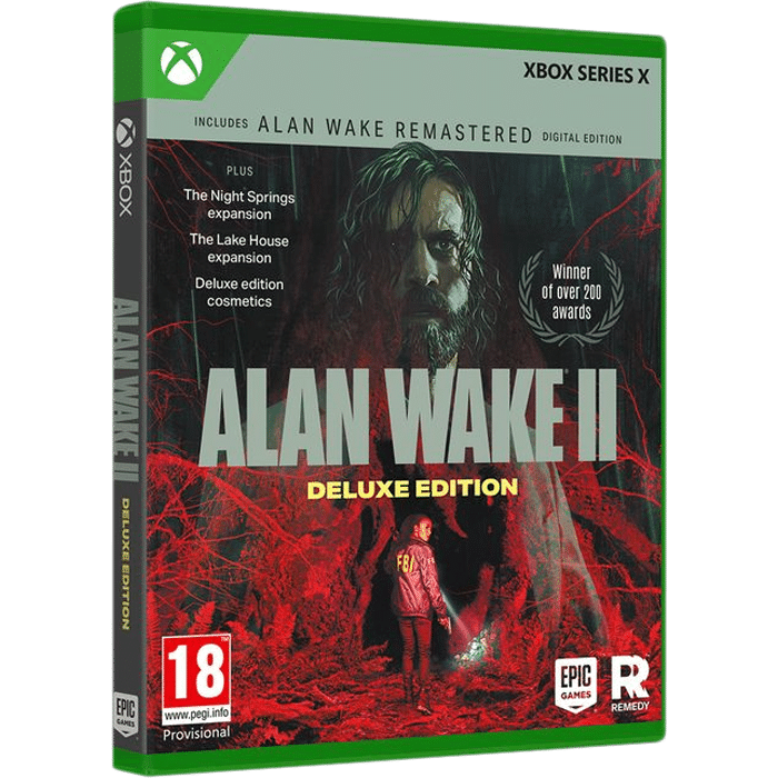alan wake edition deluxe xbox series x visuel produit