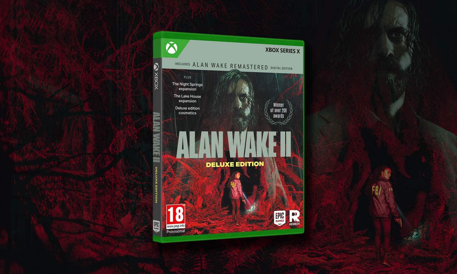 SLIDER alan wake edition deluxe xbox series x