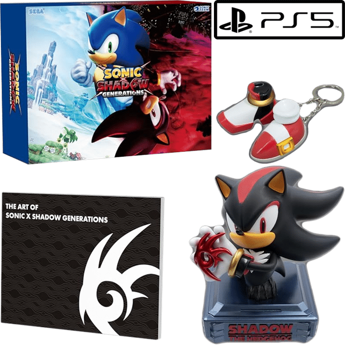 Sonic X Shadow Generations collector ps5 visuel JAP produit