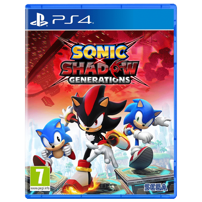 sonic x shadow generations ps4 visuel produit
