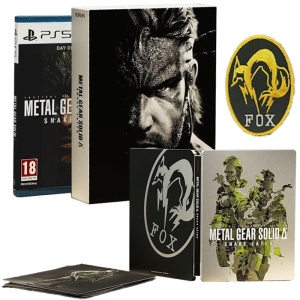metal gear solid 3 remake steelbook ps5 visuel produit