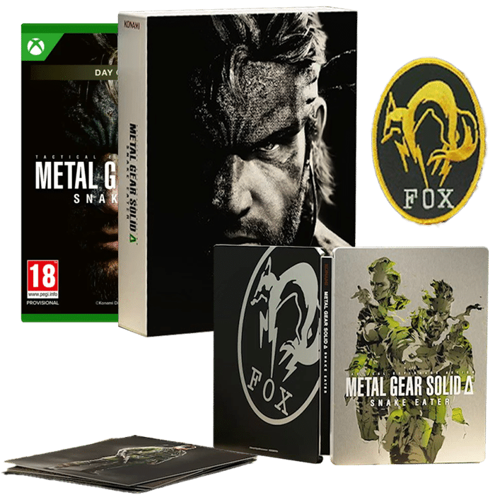 metal gear solid remake edition steelbook xbox visuel produit