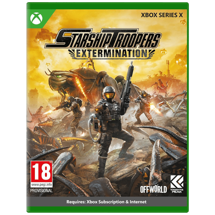 starship troopers extermination xbox visuel produit