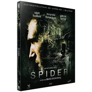 spider blu ray 4k collector limité visuel produit