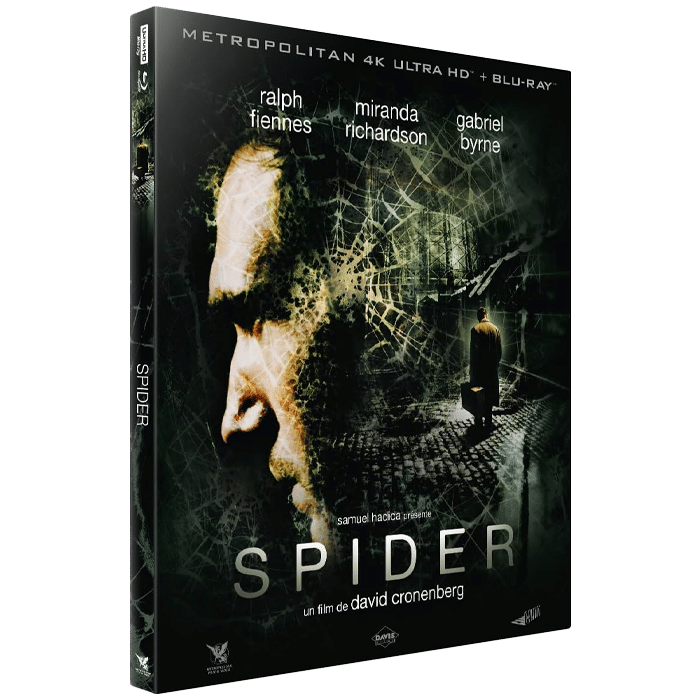 spider blu ray 4k collector limité visuel produit