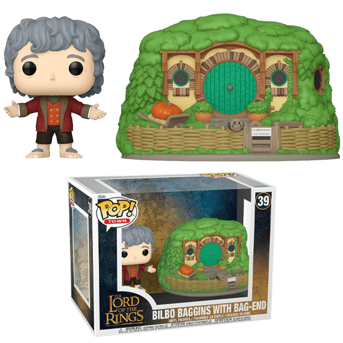 funko pop town bilbo saquet et sa maison visuel produit